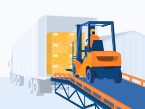 Điều khiển xe nâng an toàn trên đường dốc