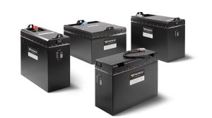 Lắp đặt bình ắc quy cho xe nâng điện