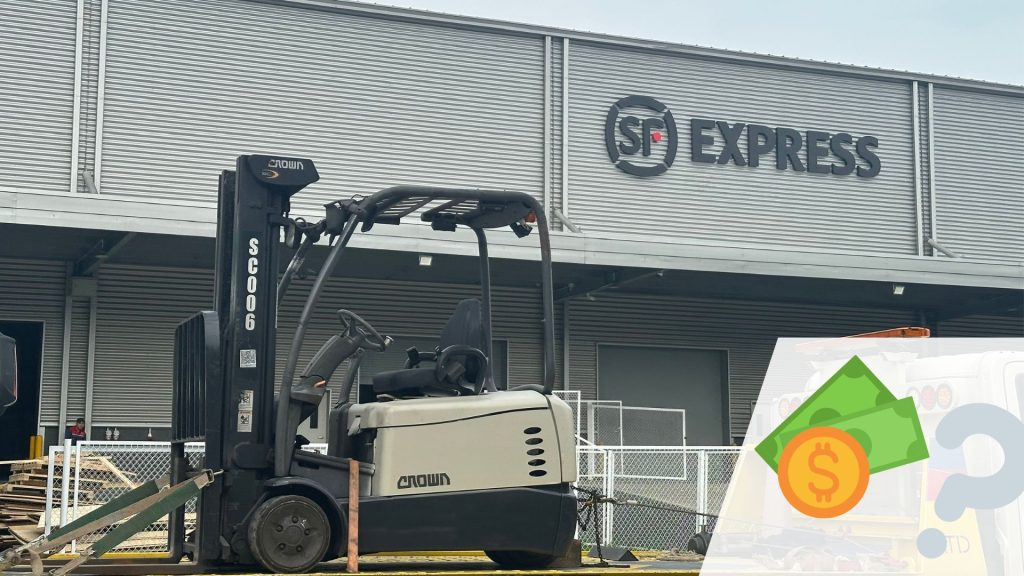 Chi phí khi mua xe nâng